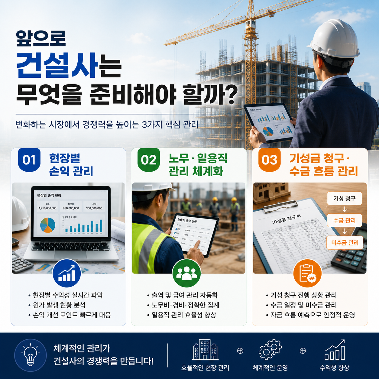 2027년 건설업 업역 완전 개방｜종합&middot;전문건설업 갈등 이유와 ERP 필요성