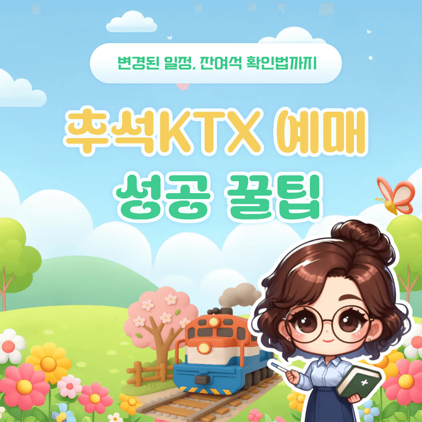 추석 기차표 예매