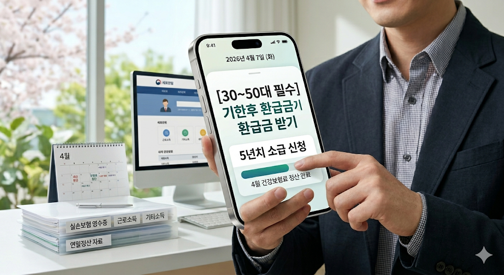 기한후 환급금 5년치 소급 신청