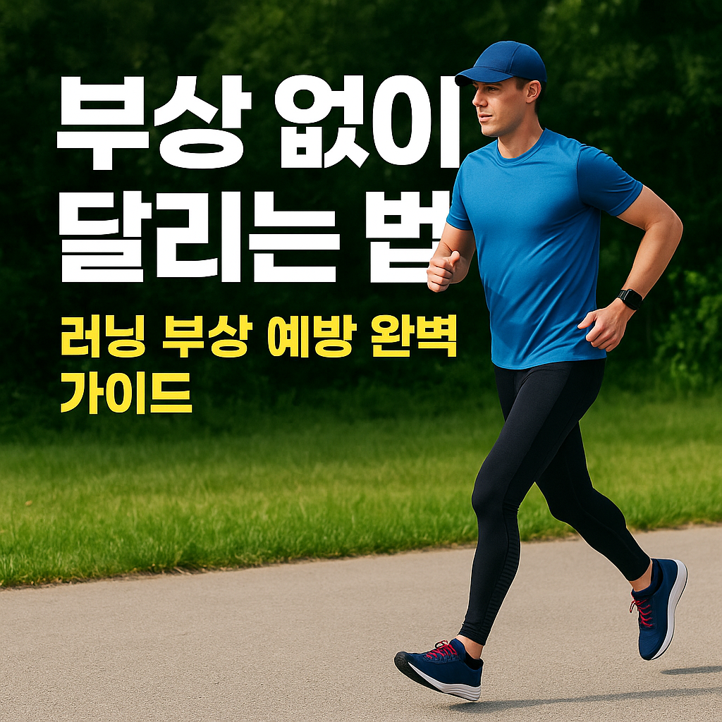 부상 없이 달리는 법, 궁금하셨죠?