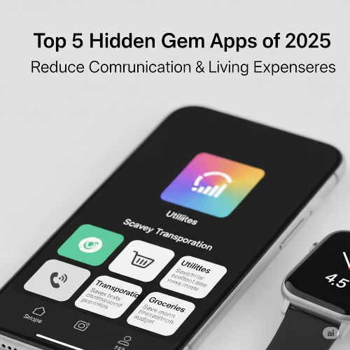 이 앱 모르면 '호갱' 됩니다! 2025년 통신비, 생활비 확 줄여주는 숨겨진 꿀앱 TOP 5!