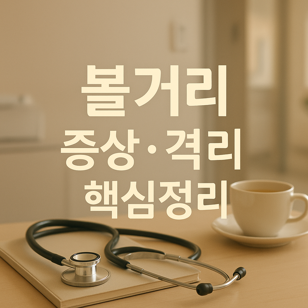 볼거리 증상격리 핵심정리 실사이미지