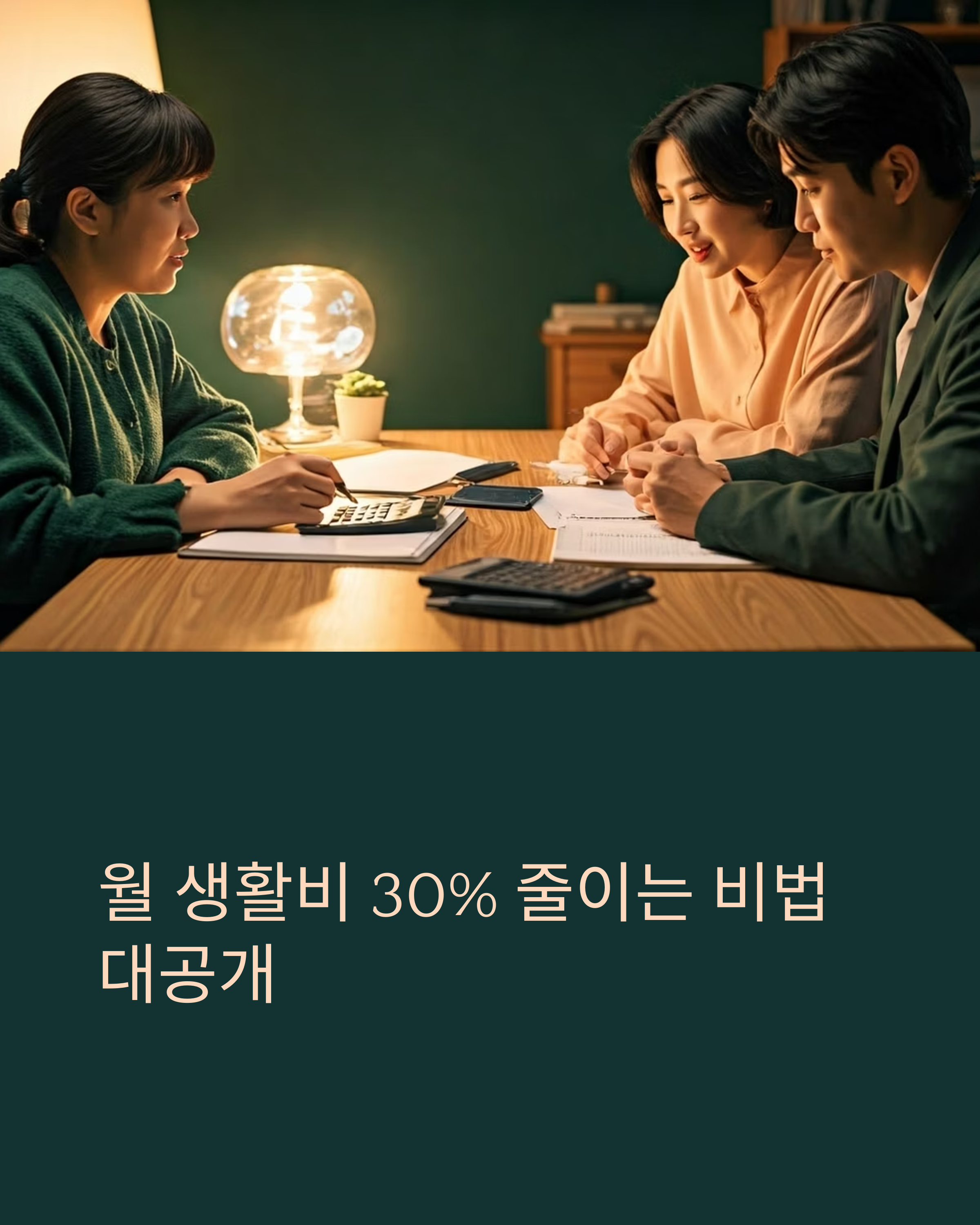 월생활비 30프로 줄이는 절약노하우