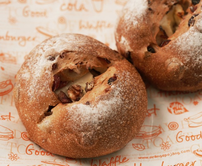 6시내고향 논산 제빵소 쌀빵 크랜베리크림치즈쌀빵