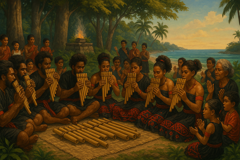 소리로 잇는 조상의 숨결, 솔로몬 제도 아레아레 팬파이프 축제의 영혼