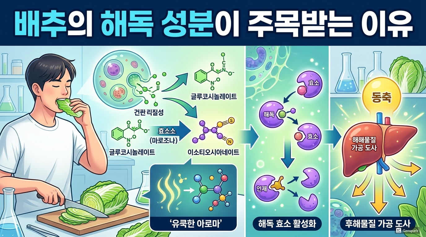 배추의 해독 성분이 주목받는 이유