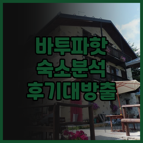 바투 파핫 숙소 완벽 분석! 파인트리