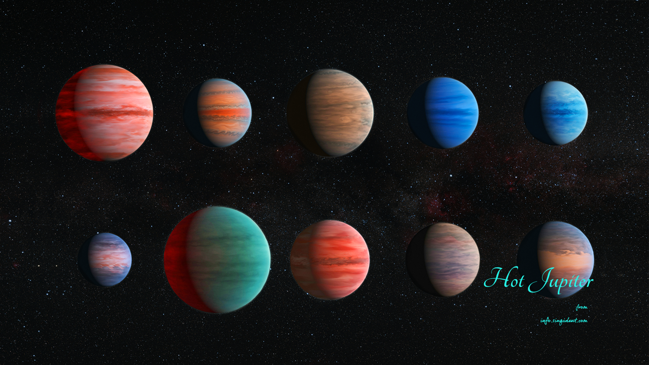 04 뜨거운 목성 C - Hot Jupiter 우주배경화면