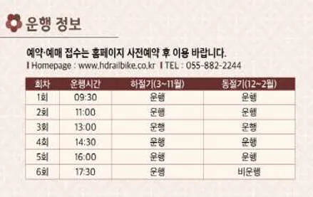 하동레일바이크