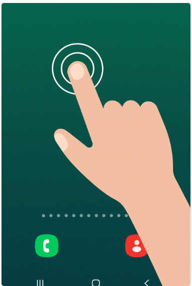 방법 1: 홈화면 빈 공간 길게 누르기