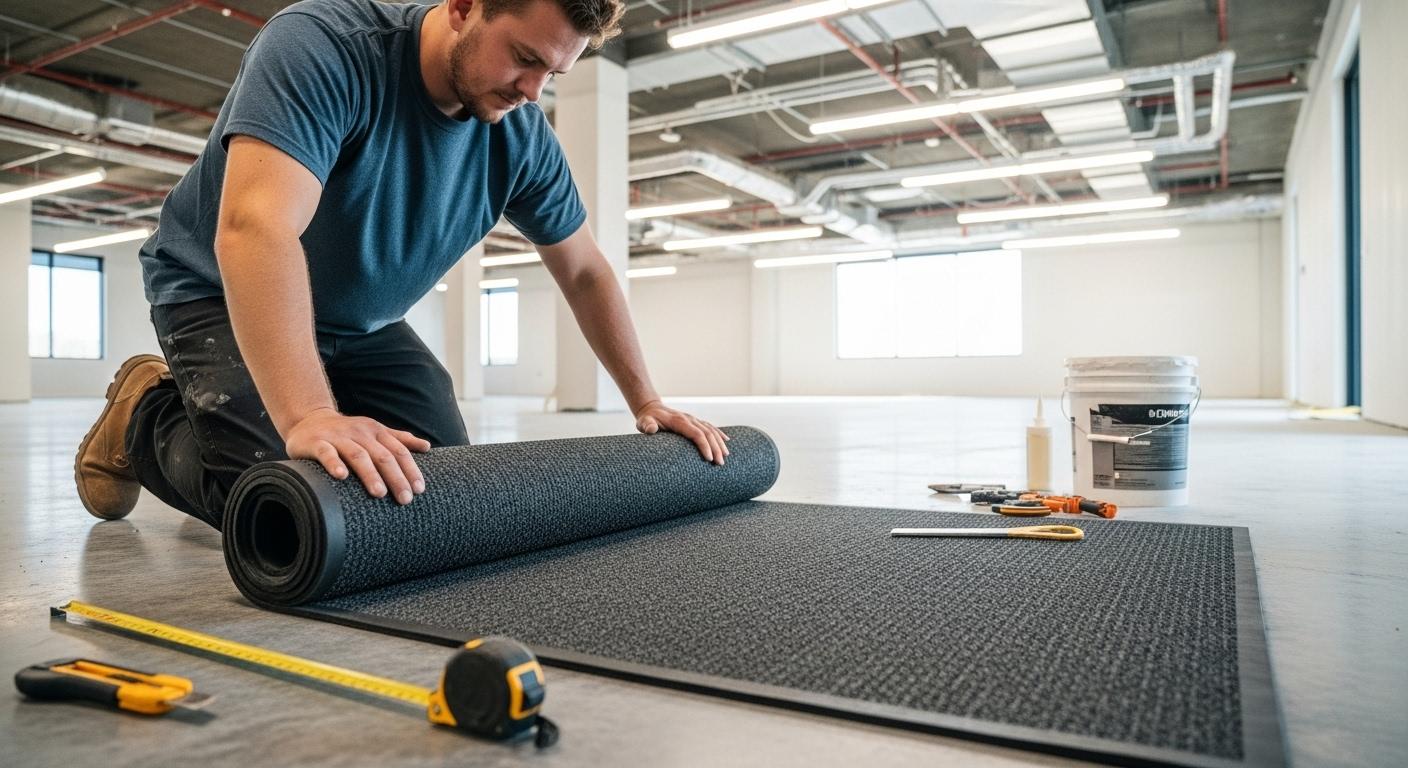 바닥 매트 시공 비용