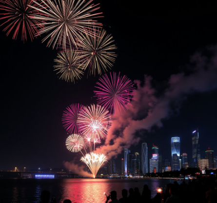 여의도불꽃축제그림