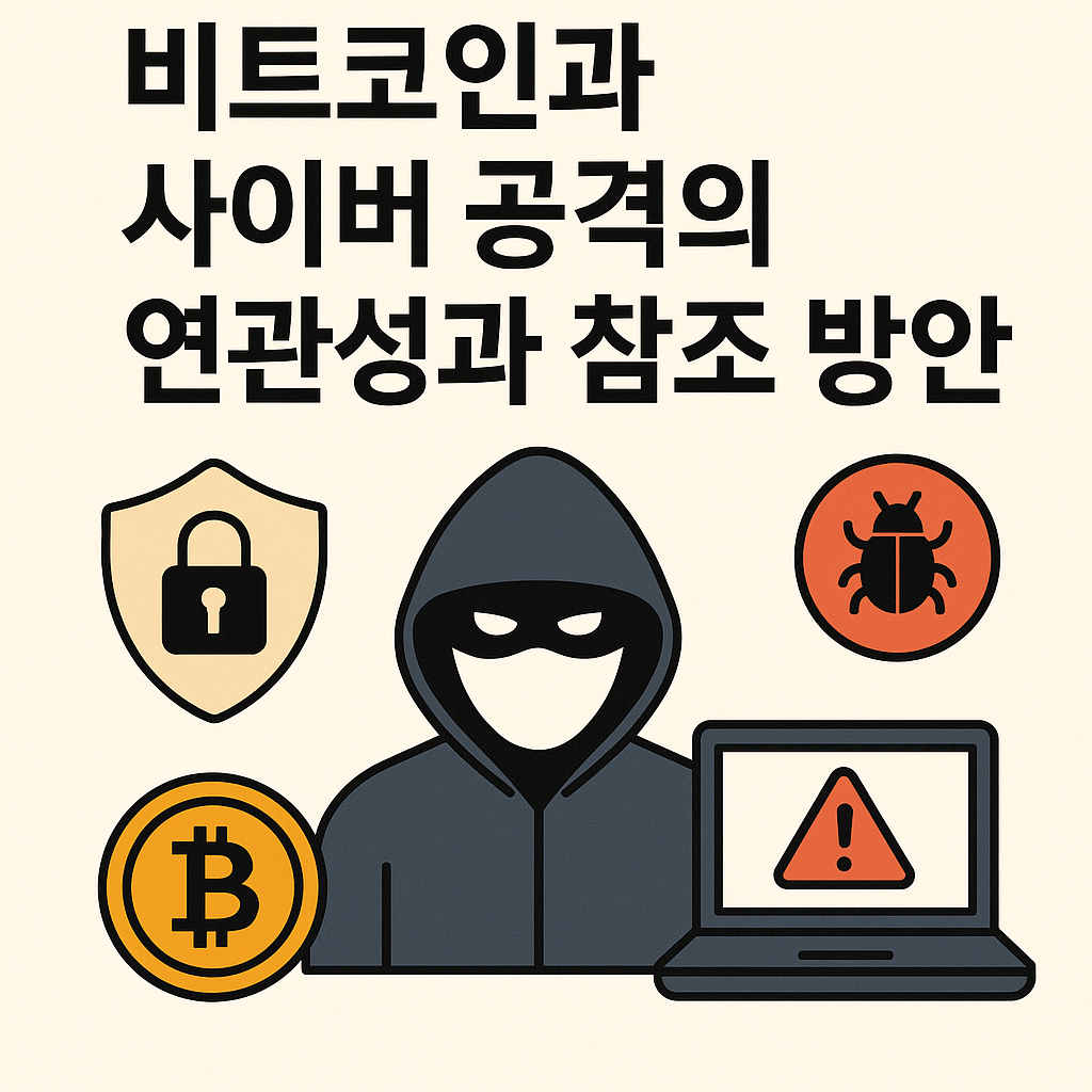 비트코인과 사이버 공격의 연관성과 참조 방안