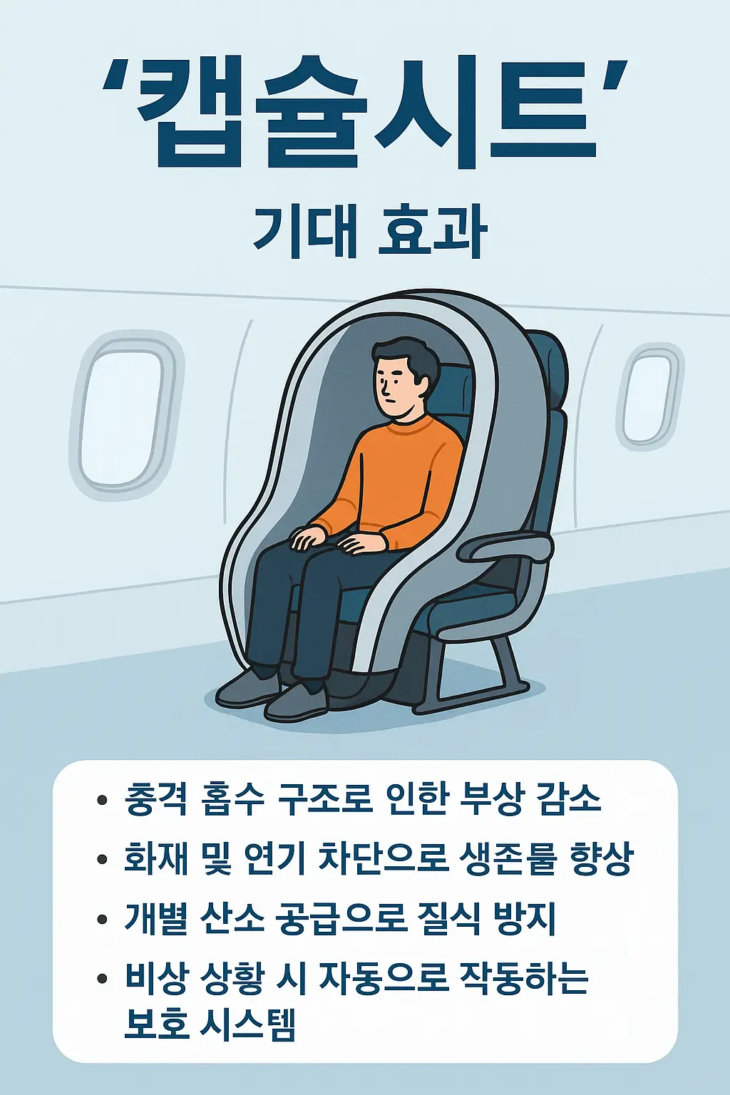 캡슐시트, 생존캡슐