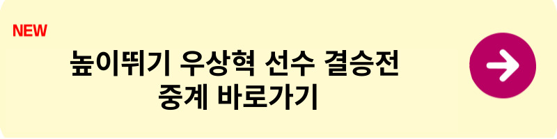 높이뛰기 우상혁 선수 경기일정