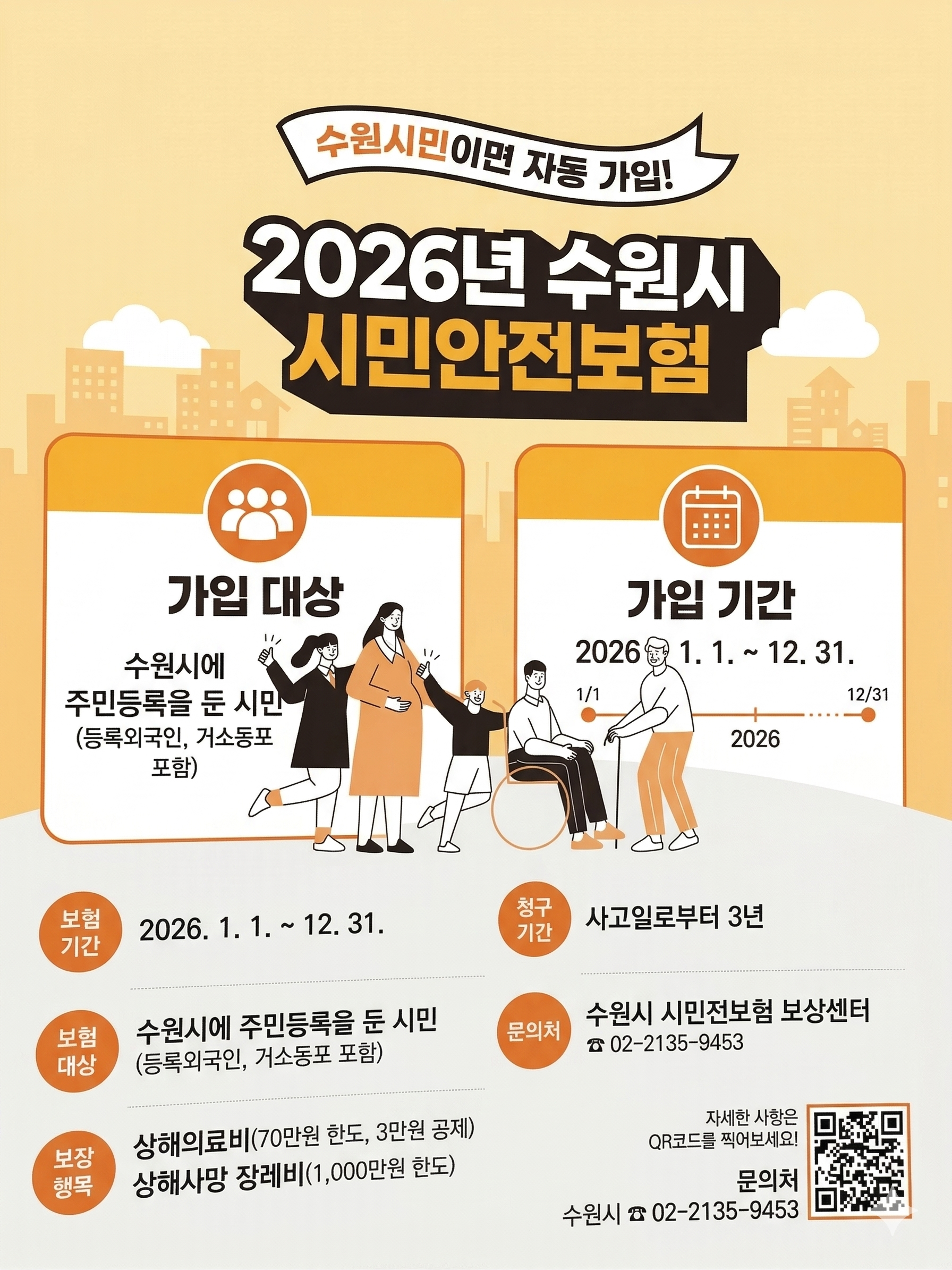 2026년 수원시 시민안전보험