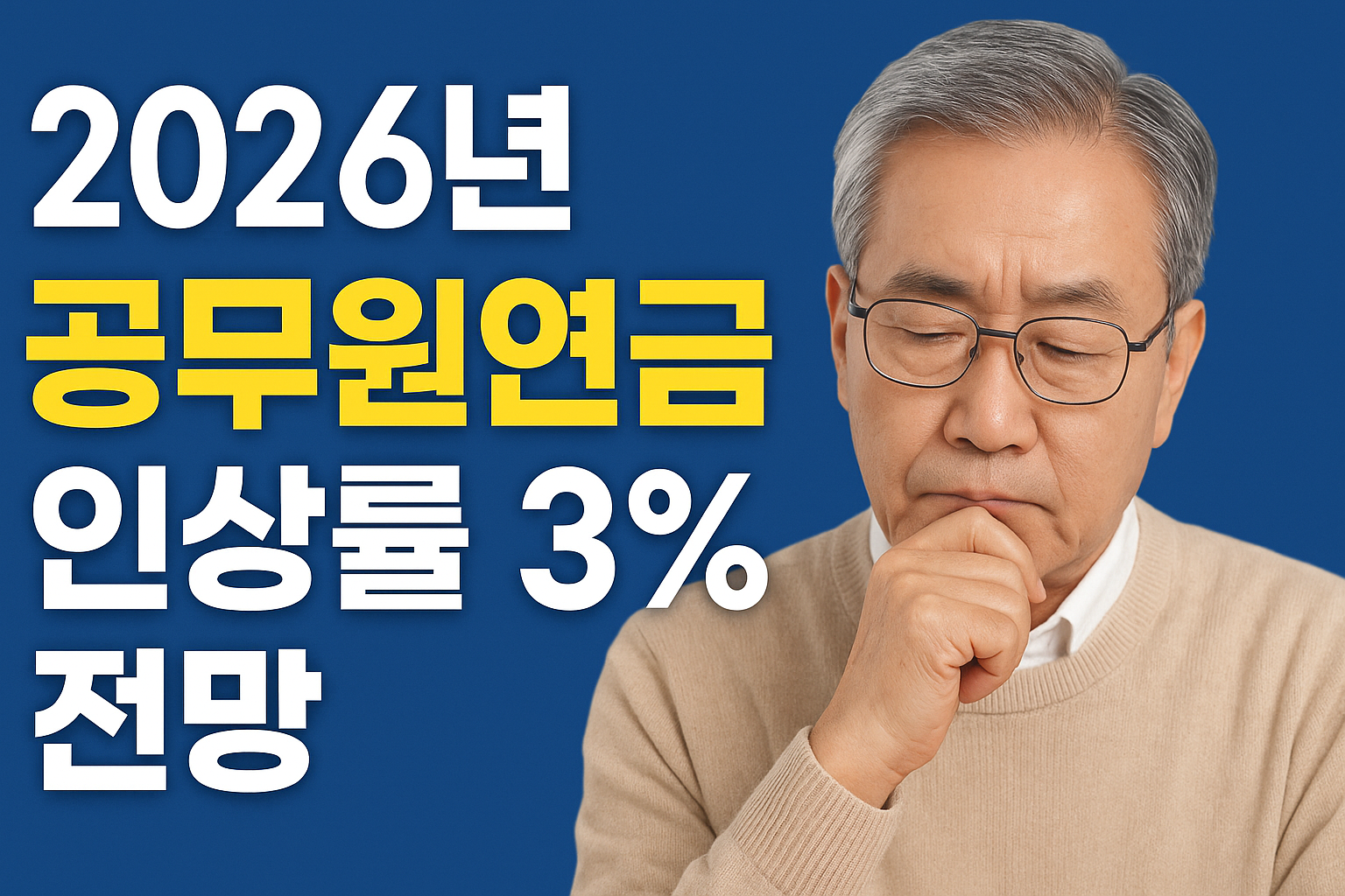 2026년 공무원연금 인상률