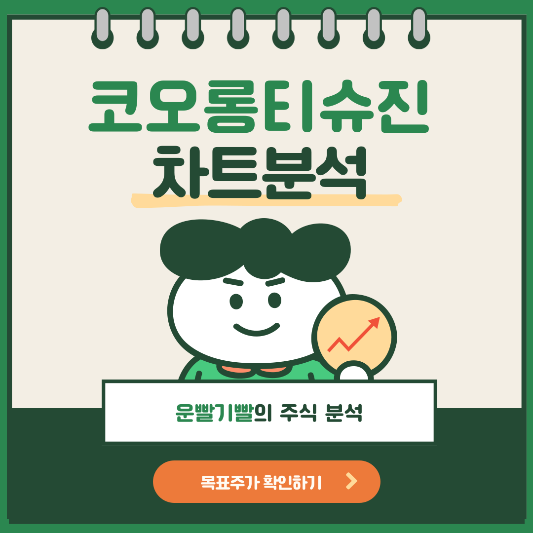 코오롱티슈진 차트분석