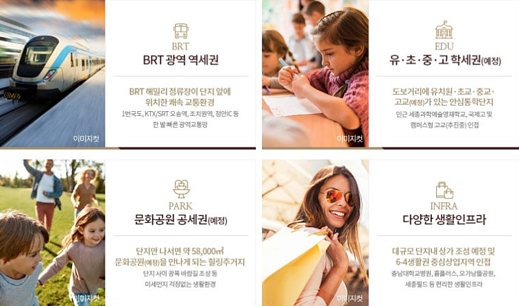 세종 파밀리에 더파크 입지