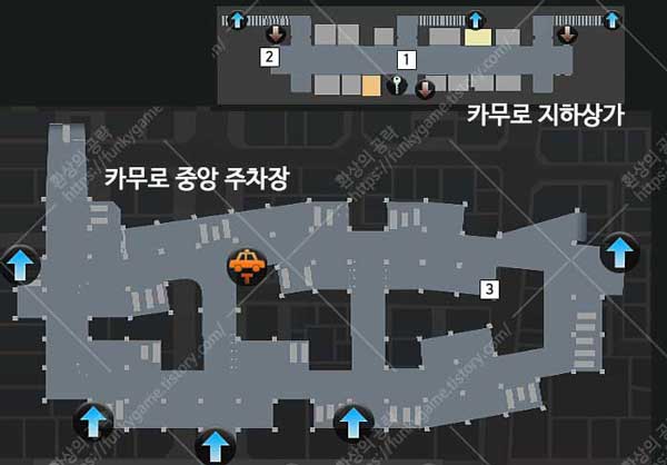 누나와 남동생 1 지도 이미지