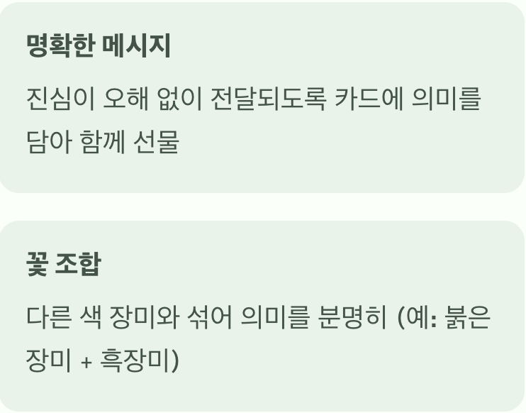 선물하기 전, 반드시 '의도'를 담아라