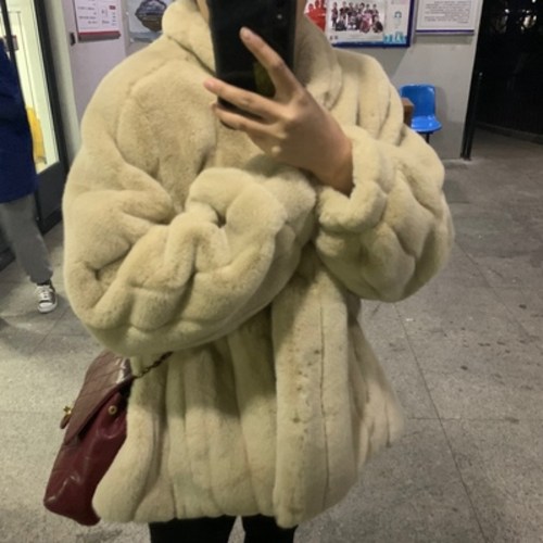 밍크퍼자켓 페이크 퍼자켓 에코퍼 밍크