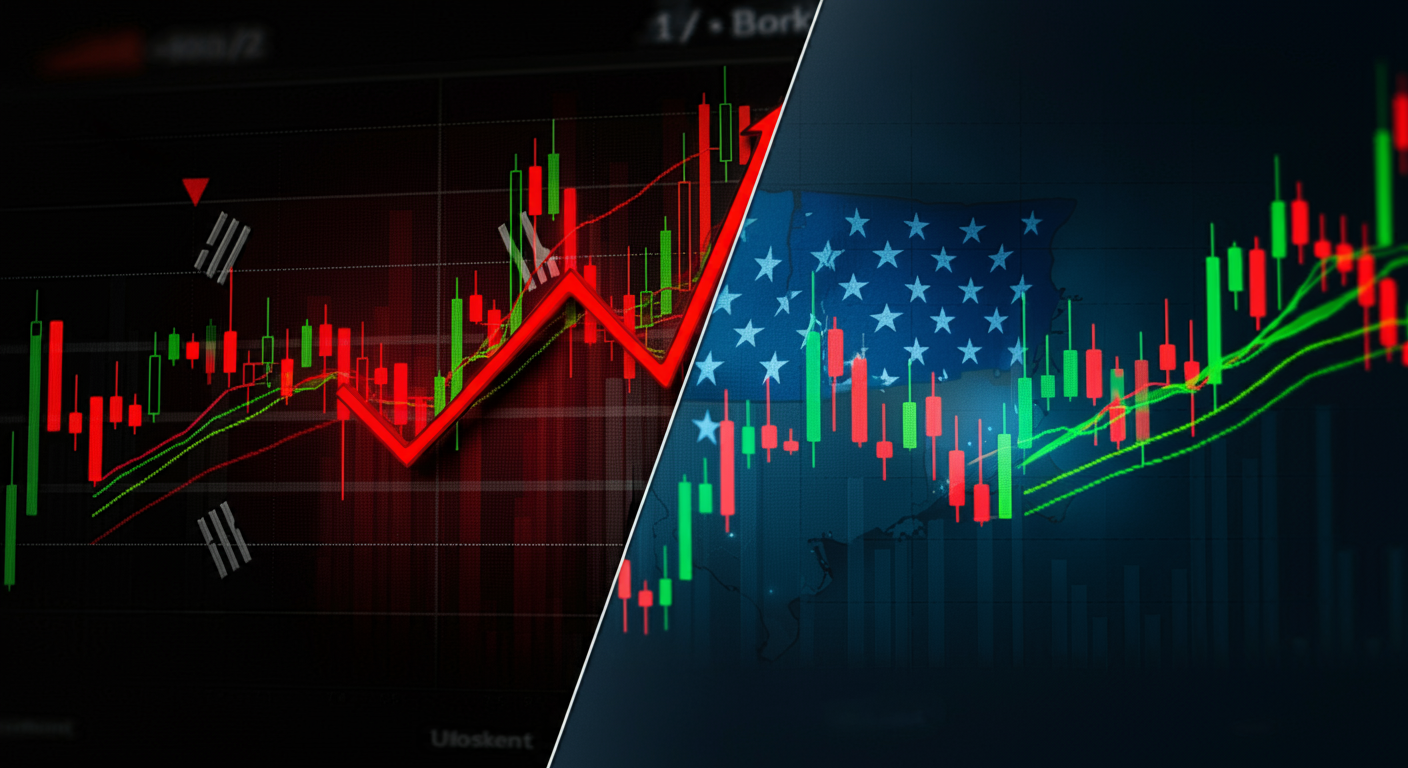 한국 주식시장 과 미국 주식시장