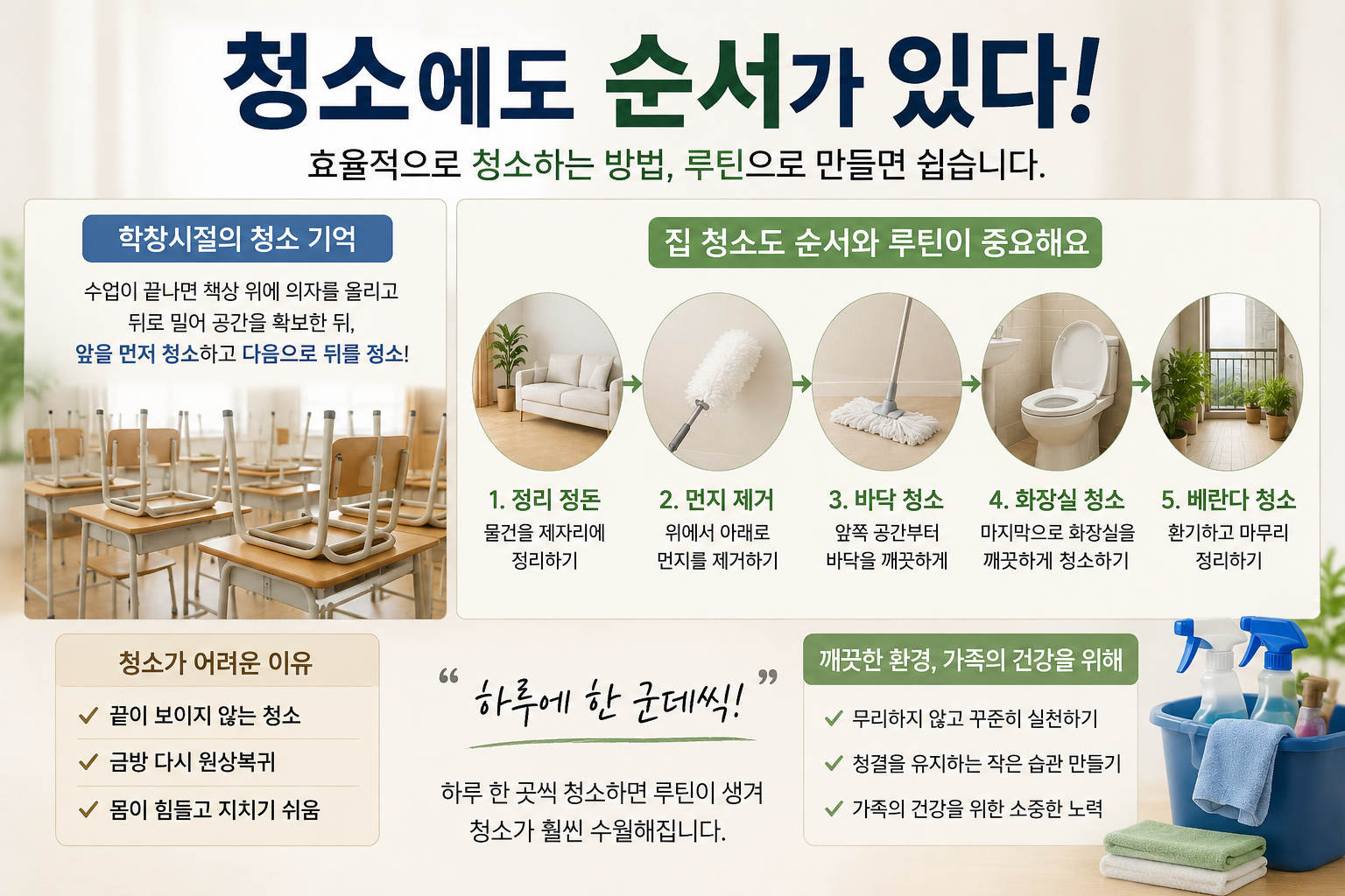 청소 루틴
