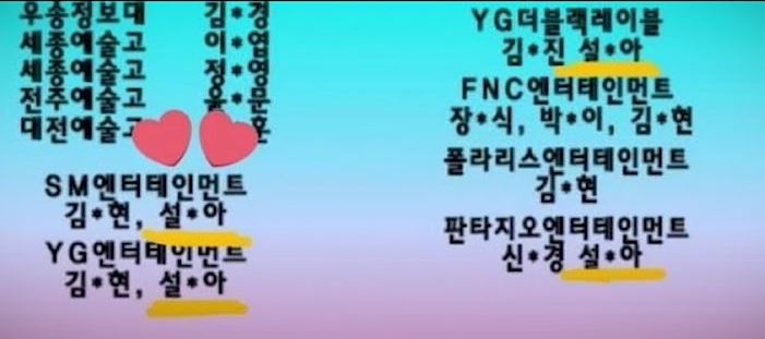 설윤 소속사 합격