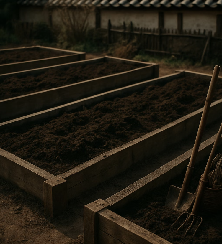 고구마가 좋아하는 땅 만들기