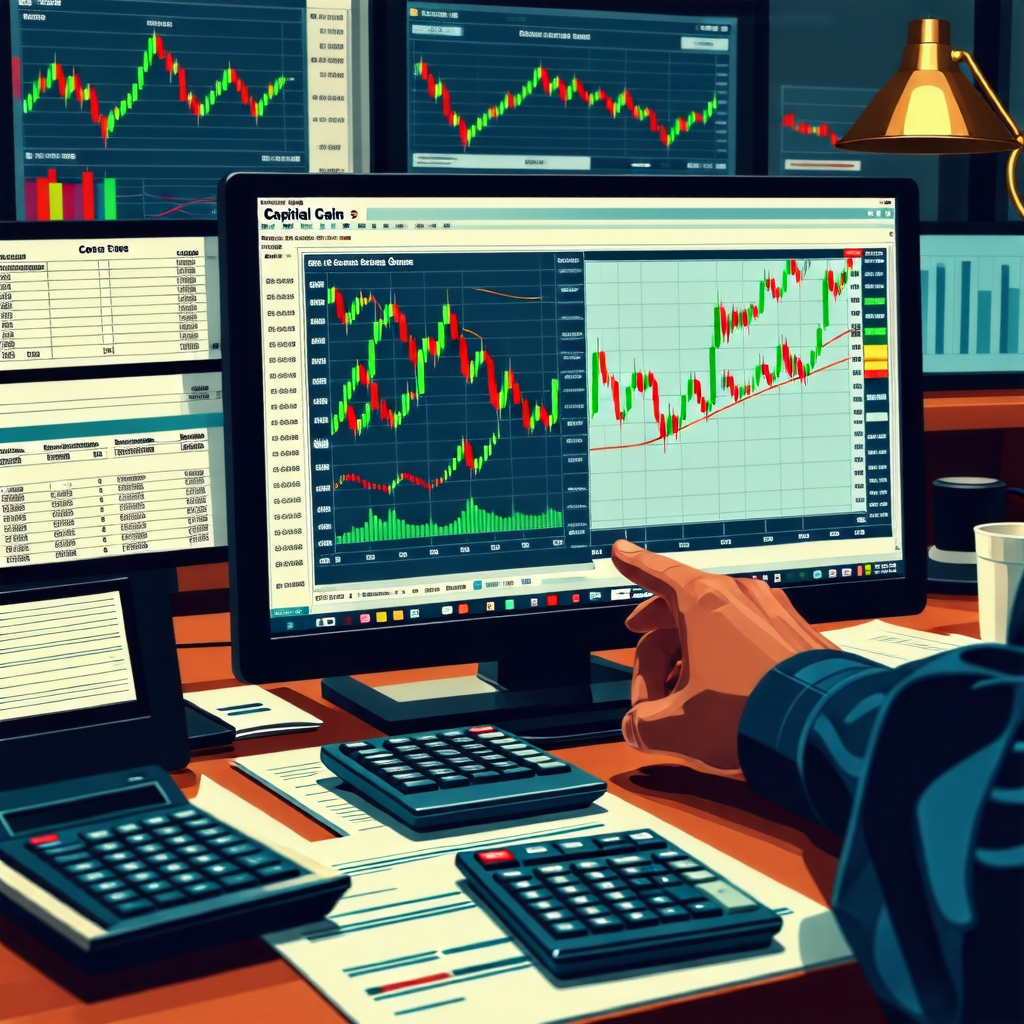 미국주식양도소득세계산