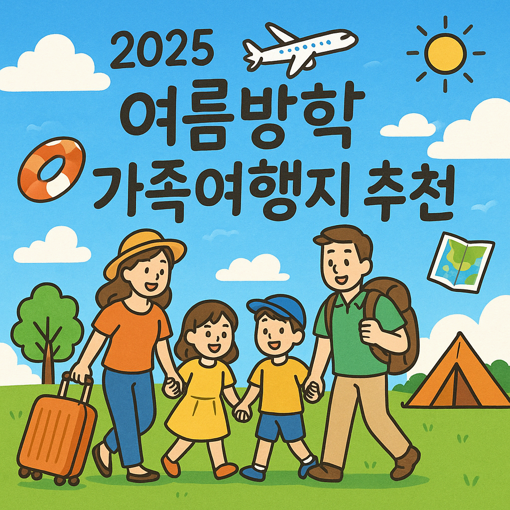 여름방학 가족여행지 추천 베스트