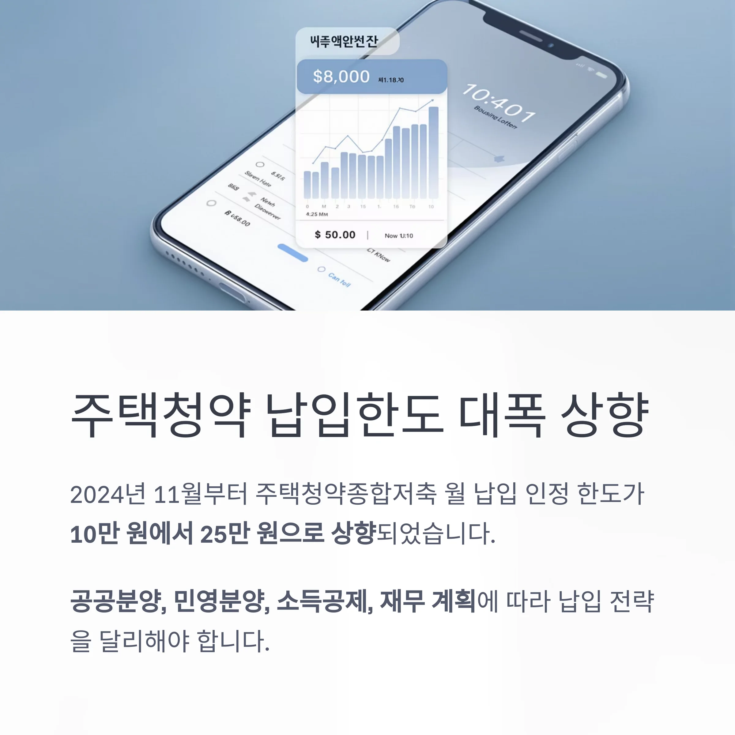 주택청약 납입한도