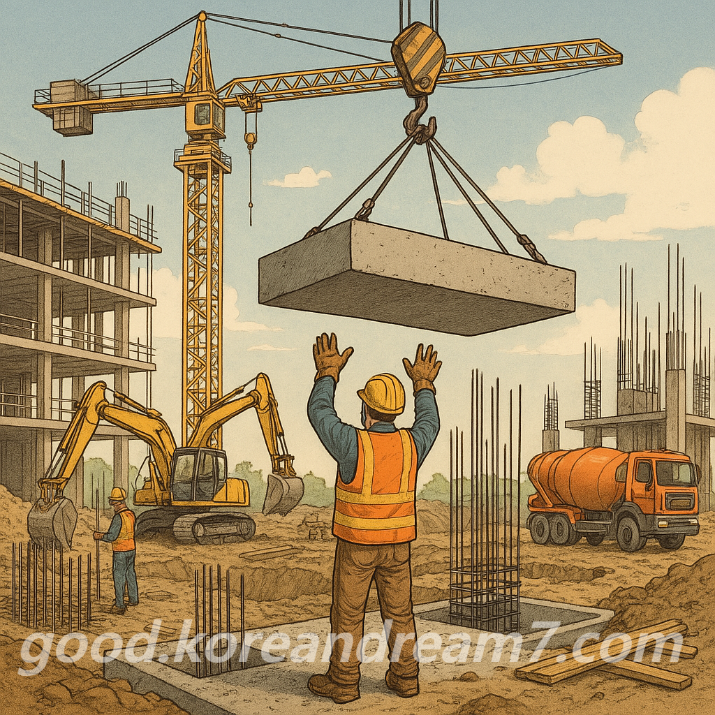 콘크리트 타설