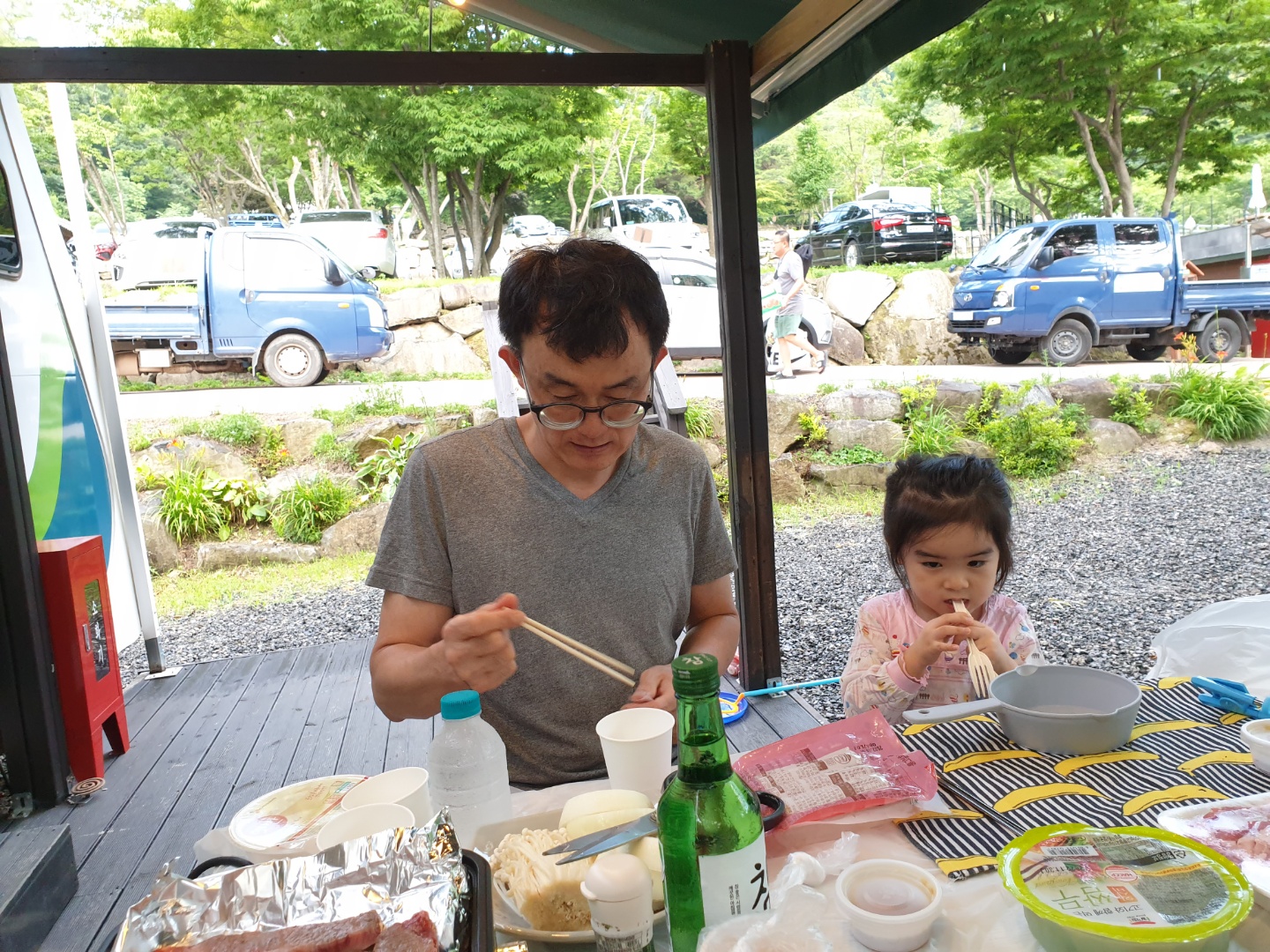 비슬반자연휴양림_캠핑