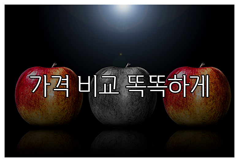 가격 비교 똑똑하게