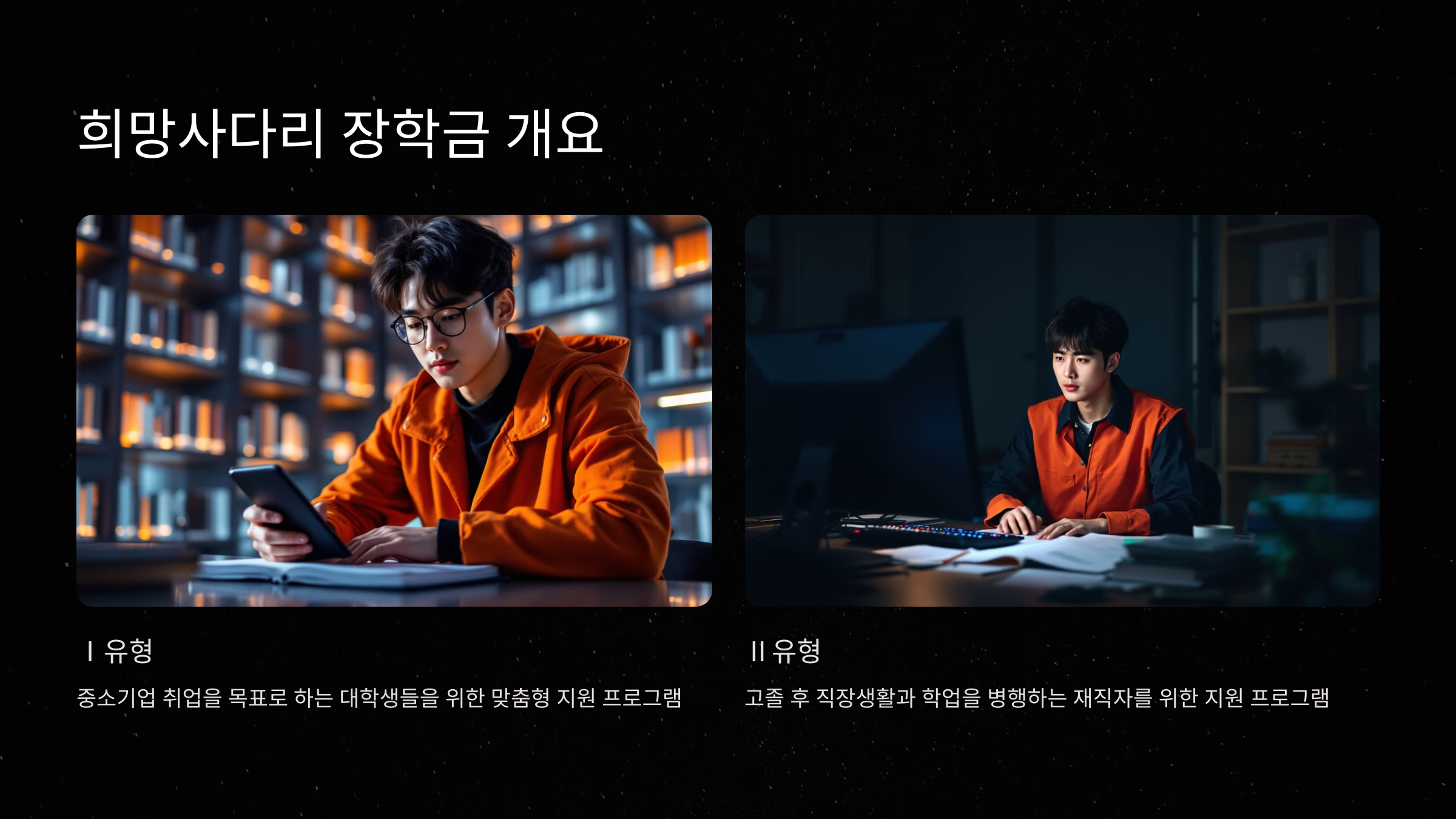 학업과 동시에 취업을 준비하는 학생들에게 유용한 기회