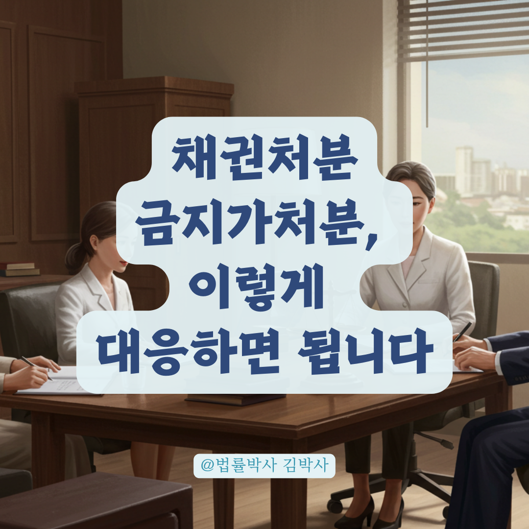 유족 간 재산 다툼, 채권처분금지가처분 통보받았을 때 대처법.