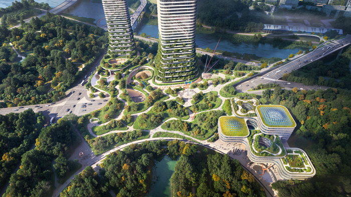 삼표레미콘 용지 개발 조감도.