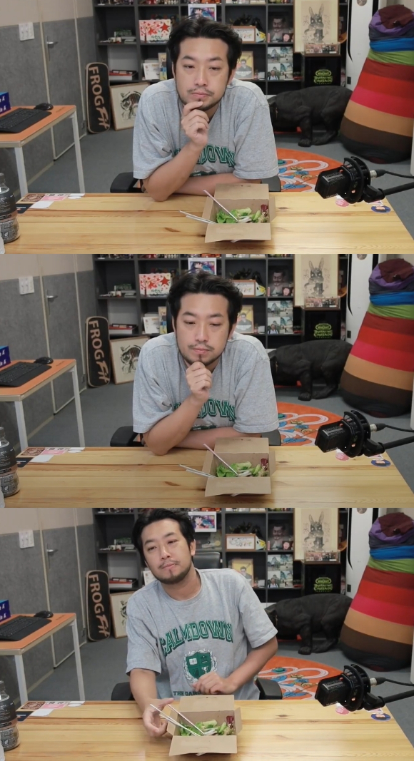 침착맨 유튜브 생방송 갈무리 [사진=유튜브 &#39;침착맨 원본 박물관&#39;]