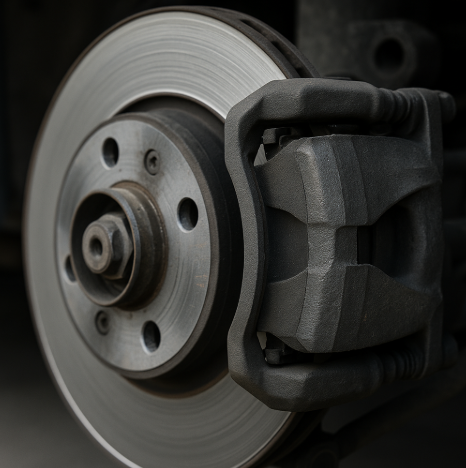 브레이크 패드 마모 점검법