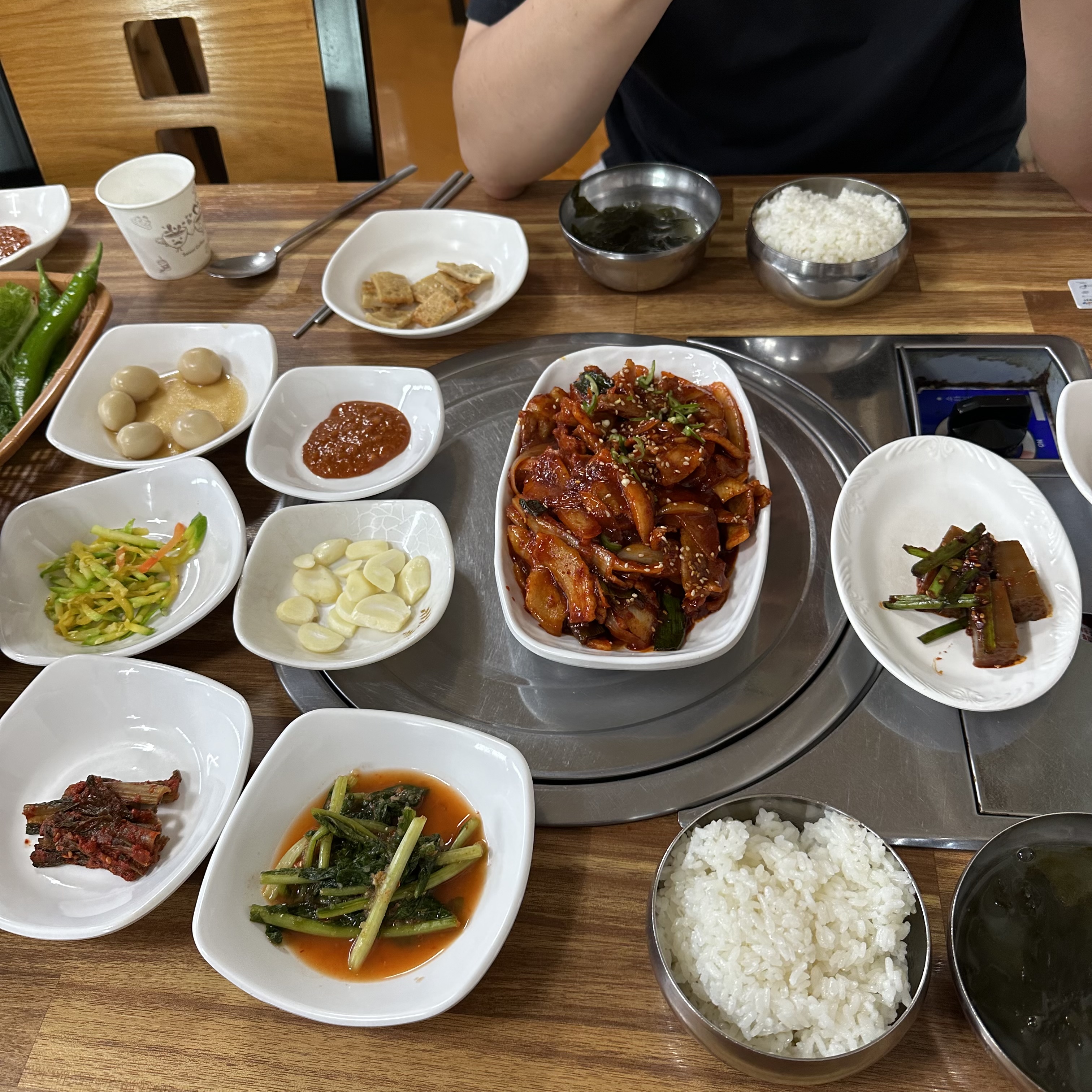 여수 웅천부일식당 반찬