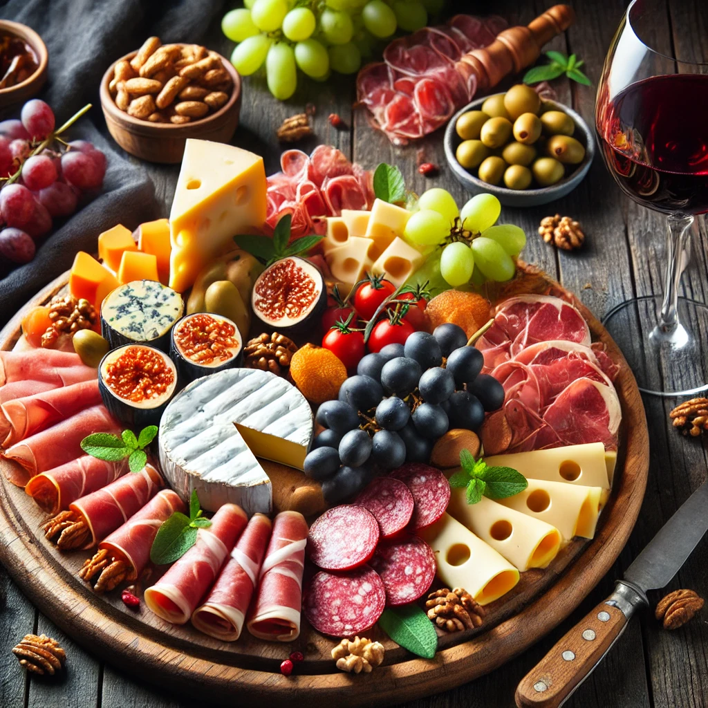 와인과 제일 잘 어울리는 치즈 사퀴테리 플레이트