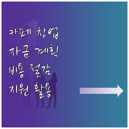 성공적인 카페 창업, 자금 계획이 전..