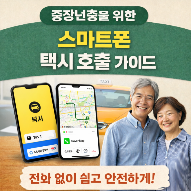 스마트폰 택시 호출 가이드