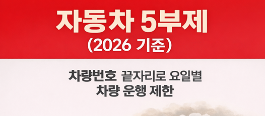 자동차 5부제 