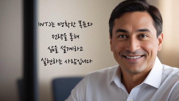 INTJ는 명확한 목표와 전략을 통해 삶을 설계하고 실현하는 유형입니다에 관한 그림