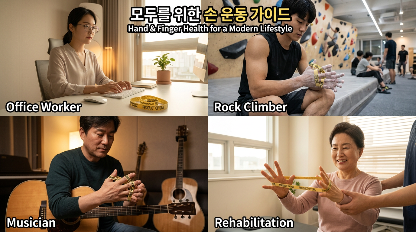 손가락 스트레처 추천 대상 직업군