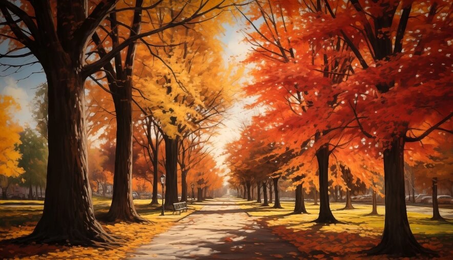 단풍여행&#44; 가을의 아름다움을 만끽하다