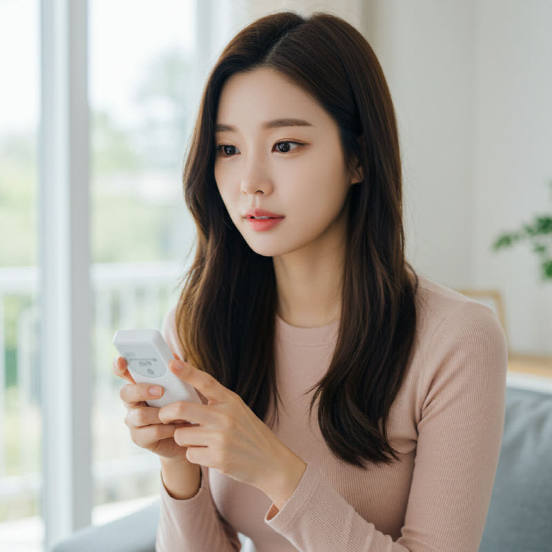 캐리어 에어컨 리모컨